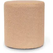 Unique living poef teddy 35x38cm latte