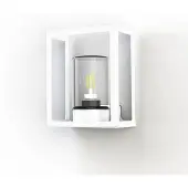 Roger Pradier Hugy buitenlamp Pure White | Clear glass