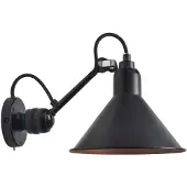 DCW éditions Gras n°304 Schakelaar Wandlamp Black | Copper | Conical