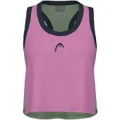 Head Play Crop Sleeveless T-shirt Wit XL Vrouw