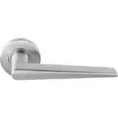 Formani Basics LB21H deurkruk geveerd op rozet - mat RVS