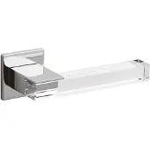 Olivari Design deurklink Ice Cube chroom en transparant