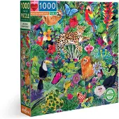 Eeboo Puzzel 1000 Stukjes Amazon Rainforest Vierkant