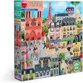 Eeboo Paris In A Day (epztpd2) Puzzle Veelkleurig Kinderen