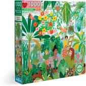 Eeboo - Ronde puzzel 1000 stukjes - Groene vingers