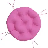 vidaXL Zitkussen rond Ø 60x11 cm oxford stof roze