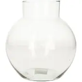 Hakbijl Glass Hakbijl bol vaas/terrarium - D19 x H20 cm - transparant glas - Vazen