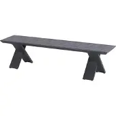 Hartman Xanadu Bank 180x40 cm alu IV