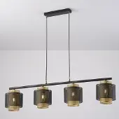 LumenXL Hanglamp Jennifer - zwart met goud