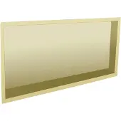 Guido Gusto Mat goud RVS Inbouwnis 30x60x10cm