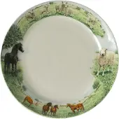 Wiebe van der zee Bord 18 cm paard schaap wiebe