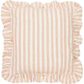 Boel&Jan Alina kussensloop 45x45 cm Roze-wit