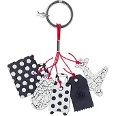 Vacavaliente - Sleutelhanger Travel (by Paola Navone) - Gerecycled Leer - Grijs