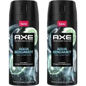 Axe - Deodorant - Spray - Aqua Bergamot - 150ml x 2