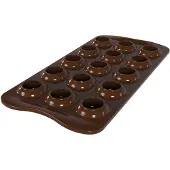 Silikomart Siliconen Mal 3D Chocolates Kiss