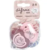 Difrax Fopspeen Dynamic Botanic 3-6m 2 St Speen