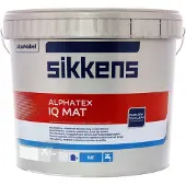 Sikkens Alphatex IQ Mat | Matte Gevelverf 10 LTR - Donkere kleur|1