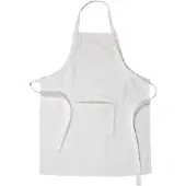 Creativ Company Katoenen Schort met Zak M-XL cm Wit
