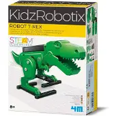 4M Wetenschap En Spel - Bouw Je Eigen T-Rex Robot - Bouwpakket Mechanica - Kidzrobotix - 8 Jaar