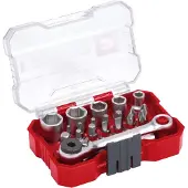 Einhell 118683 Dopsleutel-bitinzetset 1/4 (6.3 mm) 21-delig