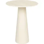 White Label Bijzettafel Joya Low Beige