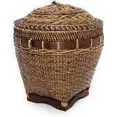 Bazar Bizar The colonial storage basket natural brown l