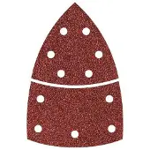 Wolfcraft schuurblad 95mm 10st. K40 - 1811