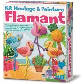 4M Knutselen - Giet En Verf - Flamingo - Creatief Speelgoed - Multicolor - Hobbypakket - Mould And Paint - Crea - 5 Jaar