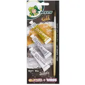 Jolly Tempera Verf Metallic Set 3 stuks