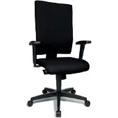 Topstar Light Star 20 bureaustoel zwart (incl. T2 armleggers)