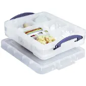 Really Useful Box opbergdoos 11 liter, transparant