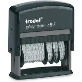 Trodat Printy 4817 tekst- en datumstempel zelfinktend (NL)