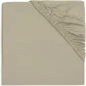 Jollein - Hoeslaken Jersey 70x140cm - Wieg, Ledikant, Babybed - Olive Green