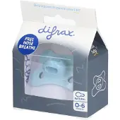 Difrax Fopspeen Natural Edelsteen 0-6 Mnd Blue Topaz