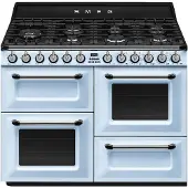 Smeg TR4110AZ Kookcentrum 110X60X92cm A + Grill Pastelblauw