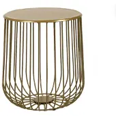 Livin24 Salontafel Tygo goud metaal