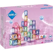 Coblo pastel marblerun 100 stuks |