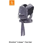 Stokke Limas Draagzak, Leopard Lilac - Versie 2023 (OCS) - Draagzak voor pasgeborenen met halve gesp - Drie draagopties - Veilig vanaf de geboorte, tot 15 kg