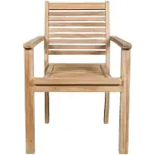 Buitengewoon Boet Tristan Stapelstoel Teak