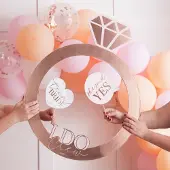 My Dream Day Photobooth Frame vrijgezellenfeest dames I do rosé goud