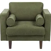 Beliani NURMO - Fauteuil - Groen - Polyester