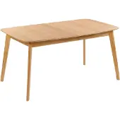 Beliani MADOX - Eettafel-Lichte houtkleur-MDF