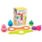 Lalaboom - Verbindingen en educatieve kralen - 10 Stuks