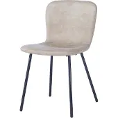 Interiax Eetkamerstoel Jade PU Beige