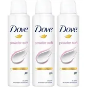 Dove Powder Soft Deo Spray - 3 x 150 ml