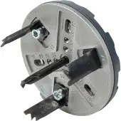 Wolfcraft - Verstelbare gatenzaag - Ø 35–80 mm - 5985000