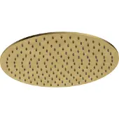 Hotbath Archie AR106 hoofddouche 30cm rond geborsteld messing PVD