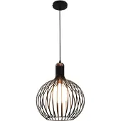 Fantasia RAGA hanglamp zwart en koper - staal - 35 cm