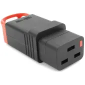 ACT C19 IEC Lock+ herbedraadbaar zwart, PA190100BK