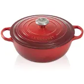 Le Creuset Braadpan Marmite 26 cm Kersenrood *Licht beschadigd